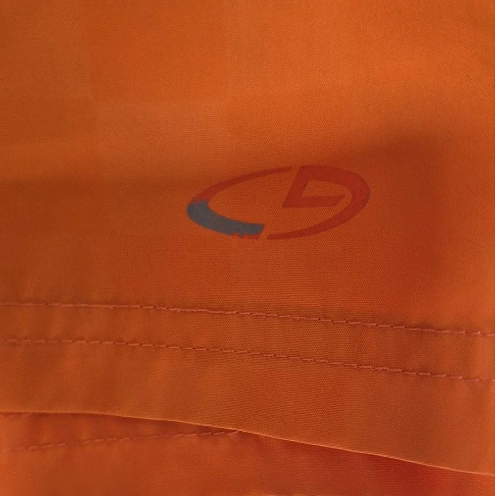 Champion Orange Swim Trunks Quick-Dry Elastic Waist